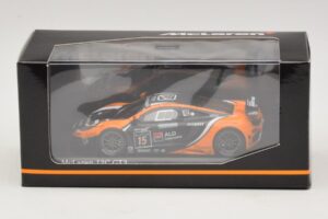 McLaren MP4-12C GT3 #15 Boutsen Racing Bovy / Broggi 24 Hours of Spa 2012 Minichamps 1:43 437121315 Metāls — attēls 4 no 4