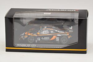 McLaren MP4-12C GT3 #16 Boutsen Racing Schmetz / Demirdjian 24 Hours of Spa 2014 Minichamps 1:43 437141316 Metāls — attēls 4 no 4