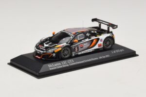 McLaren MP4-12C GT3 #5 Boutsen Racing Guilvert / Dermont 24 Hours of Spa 2013 Minichamps 1:43 437131305 Metāls — attēls 2 no 4