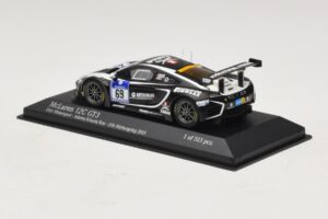 McLaren MP4-12C GT3 #69 Dorr Motorsport Adams / Klasen 24 Hours of Nurburgring 2014 Minichamps 1:43 437131399 Metāls — attēls 3 no 4