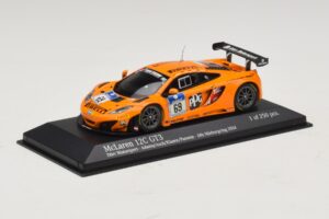 McLaren MP4-12C GT3 #69 Dorr Motorsport Adams / S. Asch 24 Hours of Nurburgring 2014 Minichamps 1:43 437141369 Metāls — attēls 2 no 4