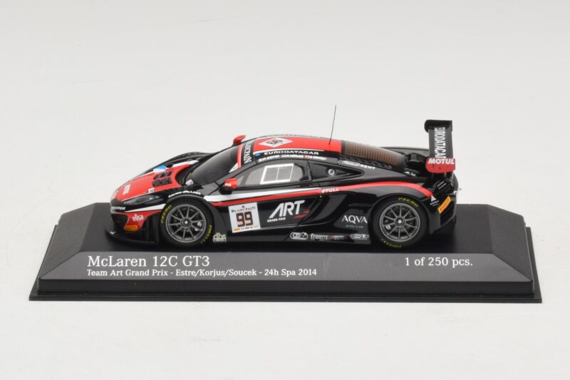 McLaren MP4-12C GT3 Art Grand Prix #99 K. Estre / M. Korjus 24 Hours of Spa 2014 Minichamps 1:43 McLaren MP4-12C GT3 Art Grand Prix #99 K. Estre / M. Korjus 24 Hours of Spa 2014 Minichamps 1:43 437141399 Metāls