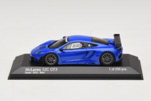 McLaren MP4-12C GT3 Street Zils Minichamps 1:43 437121397 Metāls