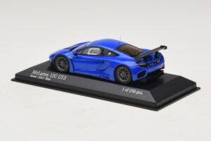 McLaren MP4-12C GT3 Street Zils Minichamps 1:43 437121397 Metāls — attēls 3 no 4