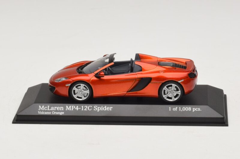 McLaren MP4-12C Spider Oranžs Metālisks Minichamps 1:43 McLaren MP4-12C Spider Oranžs Metālisks Minichamps 1:43 530133030 Metāls