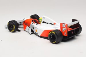 McLaren MP4/8 Ford #8 A. Senna Winner European GP 1993 Minichamps 1:18 540931818 Metāls — attēls 5 no 7