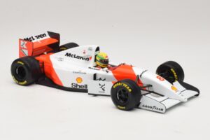 McLaren MP4/8 Ford #8 A. Senna Winner European GP 1993 Minichamps 1:18 540931818 Metāls — attēls 7 no 7