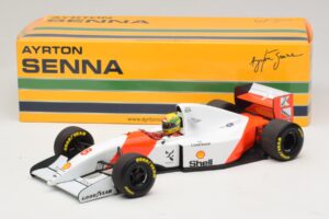 McLaren MP4/8 Ford #8 A. Senna Winner Japanese GP 1993 Minichamps 1:18 540931878 Metāls — attēls 2 no 7
