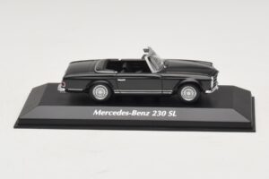 Mercedes 230 SL W113 Pelēks Maxichamps 1:43 94003231 Metāls