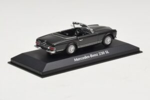 Mercedes 230 SL W113 Pelēks Maxichamps 1:43 94003231 Metāls — attēls 2 no 4