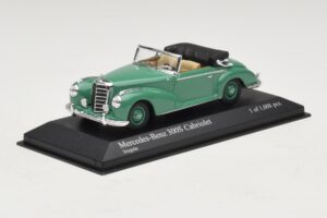 Mercedes 300S Kabriolets Zaļš Minichamps 1:43 430032335 Metāls — attēls 2 no 5