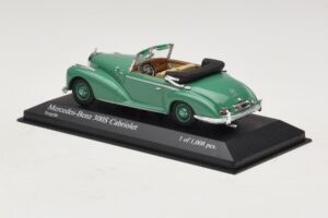 Mercedes 300S Kabriolets Zaļš Minichamps 1:43 430032335 Metāls — attēls 3 no 5