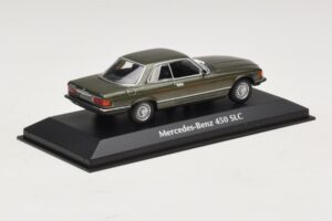 Mercedes 450 SLC C107 Tumši Zaļš Metālisks Maxichamps 1:43 940033420 Metāls — attēls 2 no 4