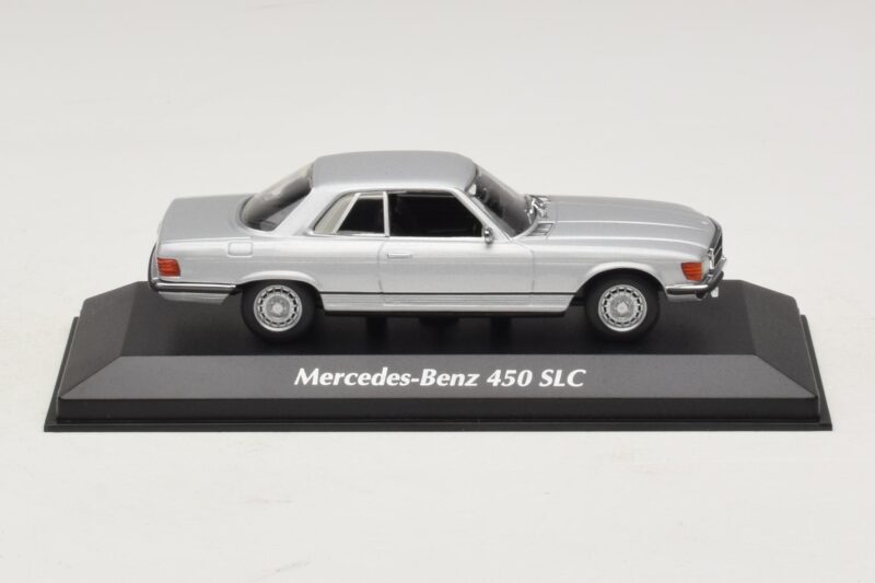 Mercedes 450 SLC C107 Sudrabs Maxichamps 1:43 Mercedes 450 SLC C107 Sudrabs Maxichamps 1:43 940033421 Metāls