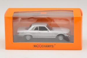Mercedes 450 SLC C107 Sudrabs Maxichamps 1:43 940033421 Metāls — attēls 4 no 4