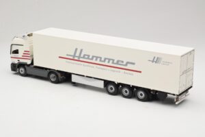 Mercedes Actros 1844LS Koffersattelzug Hammer Aachen Minichamps 1:43 499039105 Metāls — attēls 5 no 6