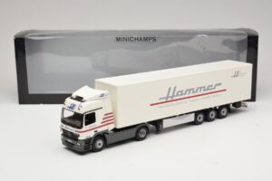Mercedes Actros 1844LS Koffersattelzug Hammer Aachen Minichamps 1:43 499039105 Metāls — attēls 6 no 6