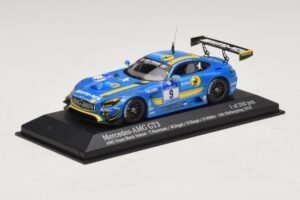 Mercedes AMG GT3 Black Falcon #9 Y. Buurman / M. Engel 24 Hours of Nurburgring 2016 Minichamps 1:43 437163009 Metāls — attēls 2 no 5