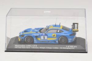 Mercedes AMG GT3 Black Falcon #9 Y. Buurman / M. Engel 24 Hours of Nurburgring 2016 Minichamps 1:43 437163009 Metāls — attēls 4 no 5