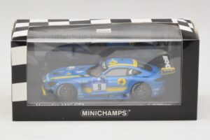 Mercedes AMG GT3 Black Falcon #9 Y. Buurman / M. Engel 24 Hours of Nurburgring 2016 Minichamps 1:43 437163009 Metāls — attēls 5 no 5