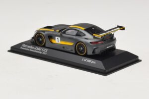 Mercedes AMG GT3 Presentation Hockenheimring 2015 Minichamps 1:43 437163001 Metāls — attēls 3 no 4