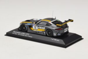 Mercedes AMG GT3 Test Team #16 VLN Winner 3 October 2015 Minichamps 1:43 437163016 Metāls — attēls 3 no 4