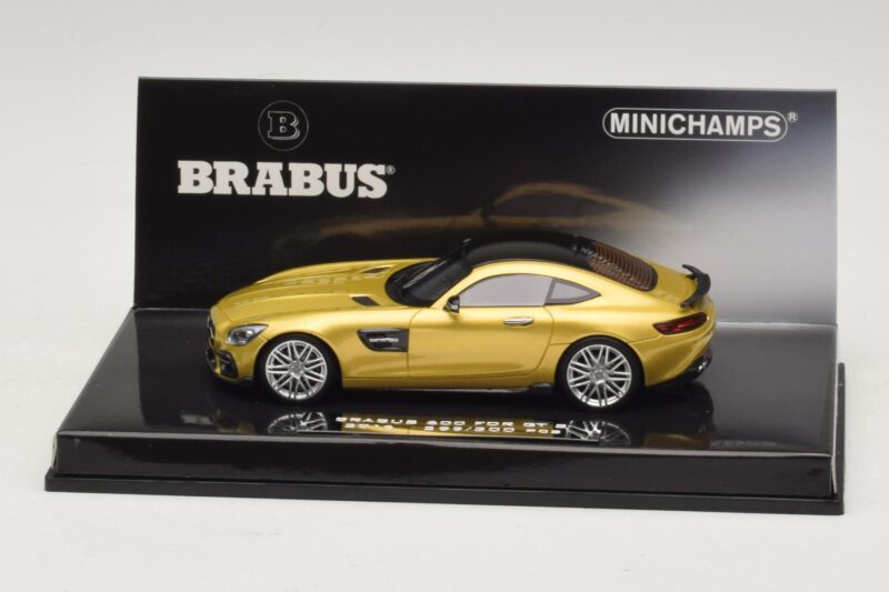 Mercedes Brabus 600 GT S C190 Zeltains Minichamps 1:43 Mercedes Brabus 600 GT S C190 Zeltains Minichamps 1:43 437032522 Metāls