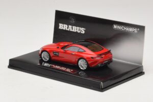 Mercedes Brabus 600 GT S C190 Sarkans Minichamps 1:43 437032521 Metāls — attēls 3 no 5
