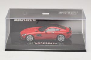 Mercedes Brabus 600 GT S C190 Sarkans Minichamps 1:43 437032521 Metāls — attēls 4 no 5