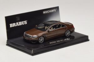 Mercedes Brabus 850 S63 W222 Brūns Metālisks Minichamps 1:43 437034202 Metāls — attēls 2 no 5