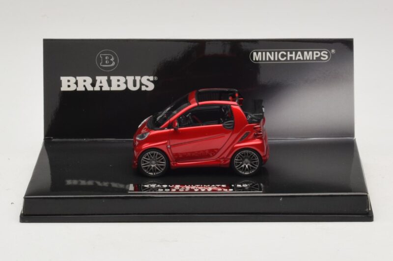 Mercedes Brabus Ultimate 120 Kabriolets Sarkans Minichamps 1:43 Mercedes Brabus Ultimate 120 Kabriolets Sarkans Minichamps 1:43 437032730 Metāls