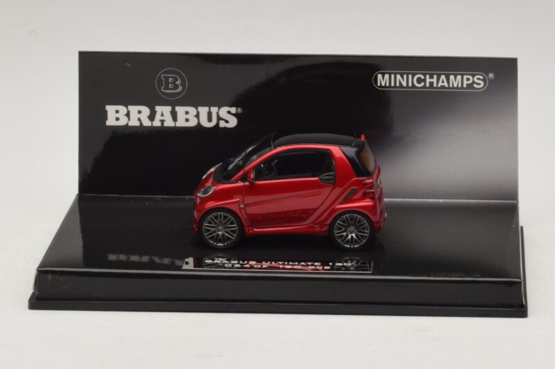 Mercedes Brabus Ultimate 120 Sarkans Minichamps 1:43 Mercedes Brabus Ultimate 120 Sarkans Minichamps 1:43 437032701 Metāls