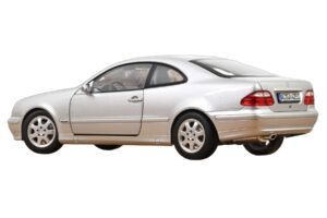 Mercedes CLK C208 Brilliant Silver Norev 1:18 183335 Metāls — attēls 3 no 3