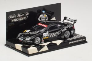 Mercedes CLK DTM #2 J. Alesi First DTM Podium Finish Hockenheim 2002 Minichamps 1:43 400023292 Metāls — attēls 2 no 4