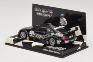 Mercedes CLK DTM #2 J. Alesi First DTM Podium Finish Hockenheim 2002 Minichamps 1:43 400023292 Metāls — attēls 3 no 4