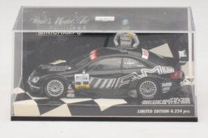 Mercedes CLK DTM #2 J. Alesi First DTM Podium Finish Hockenheim 2002 Minichamps 1:43 400023292 Metāls — attēls 4 no 4