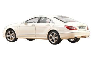 Mercedes CLS C218 Kupeja Brilliant White Metallic Norev 1:18 183943 Metāls — attēls 3 no 3