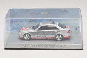 Mercedes E-Class #5 Team Auto Motor und Sport Rally Paris-Peking 2007 Minichamps 1:43 B66962261 Metāls — attēls 4 no 5