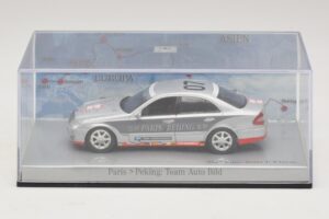 Mercedes E-Class #7 Team Auto Bild Rally Paris-Peking 2007 Minichamps 1:43 B66962263 Metāls — attēls 4 no 5