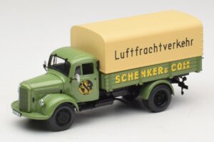 Mercedes L 3500 Platformas Kravas Auto Schenker Minichamps 1:43 439350028 Metāls