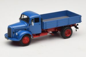 Mercedes L 3500 Pašizgāzējs Zils Sarkans Minichamps 1:43 439350004 Metāls