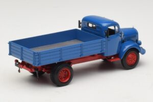 Mercedes L 3500 Pašizgāzējs Zils Sarkans Minichamps 1:43 439350004 Metāls — attēls 2 no 6