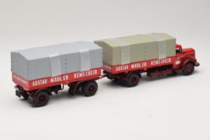 Mercedes L315 Pritschenzug Gustav Mauler Minichamps 1:43 499034720 Metāls — attēls 2 no 6