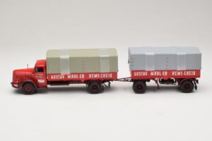 Mercedes L315 Pritschenzug Gustav Mauler Minichamps 1:43 499034720 Metāls — attēls 3 no 6