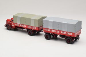 Mercedes L315 Pritschenzug Gustav Mauler Minichamps 1:43 499034720 Metāls — attēls 5 no 6