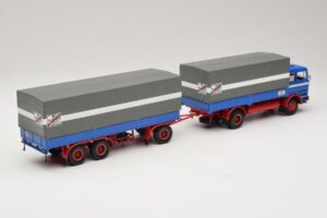 Mercedes LP1620 Pritschenzug Fern Schnell Gut Minichamps 1:43 499034820 Metāls — attēls 2 no 6