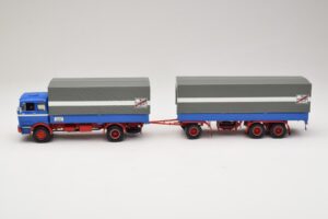 Mercedes LP1620 Pritschenzug Fern Schnell Gut Minichamps 1:43 499034820 Metāls — attēls 3 no 6