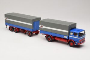 Mercedes LP1620 Pritschenzug Fern Schnell Gut Minichamps 1:43 499034820 Metāls — attēls 4 no 6