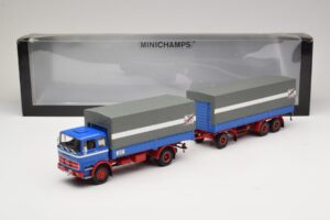Mercedes LP1620 Pritschenzug Fern Schnell Gut Minichamps 1:43 499034820 Metāls — attēls 6 no 6