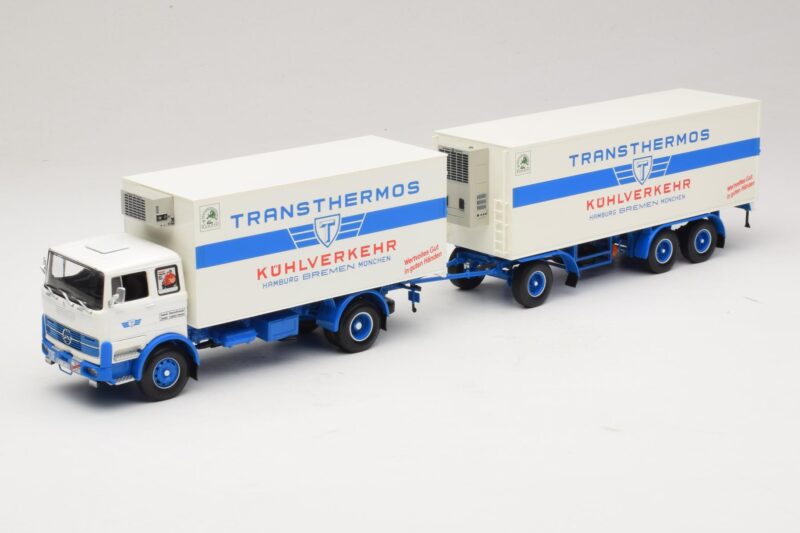 Mercedes LP1624 Kühlzug Transthermos Minichamps 1:43 499034840 Metāls